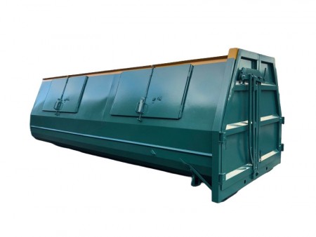 Lukket krokcontainer
