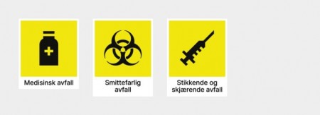 Medisinsk utstyr og smittefarlig avfall