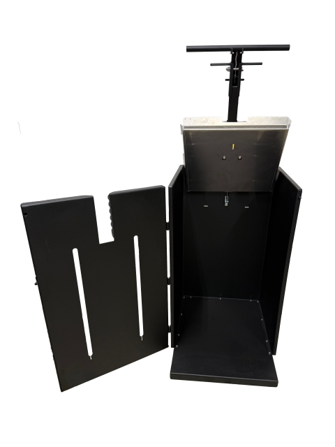 ECO-NOR EasyPress MB1 Manuellpresse - Svart med åpen dør