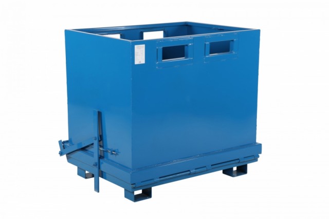 1000L-800KG Bunntømende container