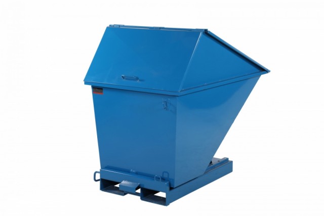 750L Tippcontainer med høyt lokk 