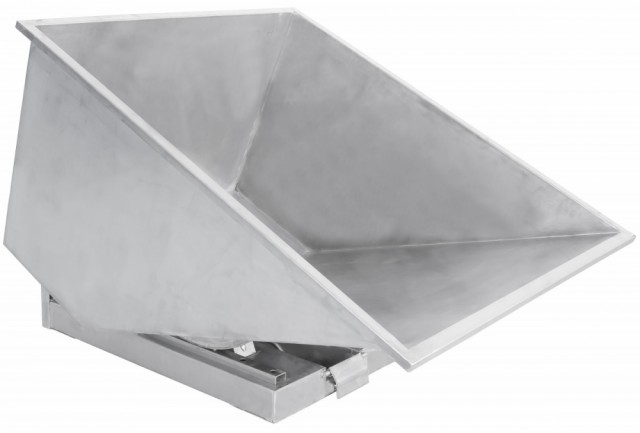 Tippcontainer 900L-Rostfri 316
