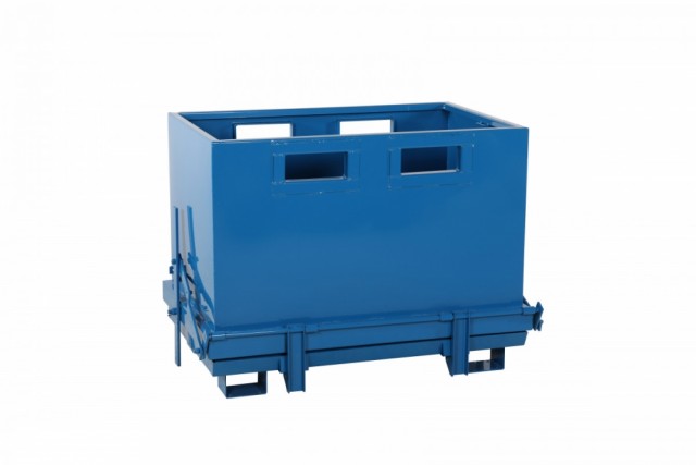 700L-800KG Bunntømmende container