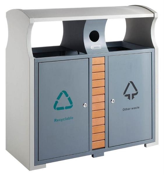 Kildesorteringsstasjon for 3 fraksjoner