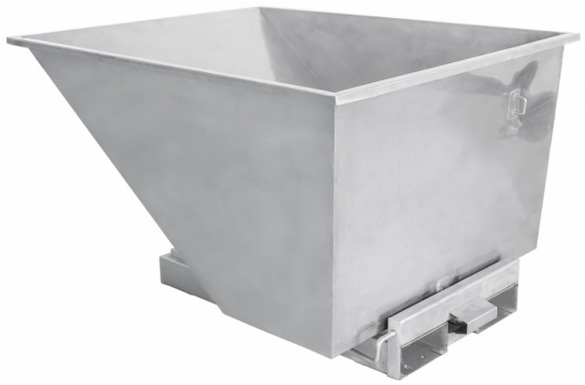 Tippcontainer 900L-Rostfri 316