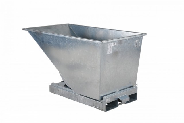 Tippcontainer 600L, Galvaniserad