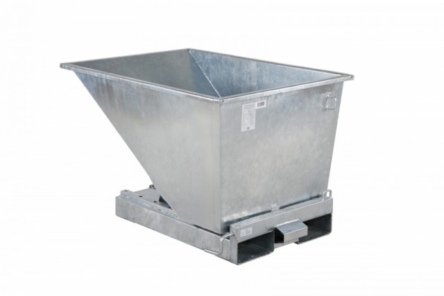 Tippcontainer 300L-Galvanisert