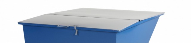 Flat lokk for Tippo 6, Grå