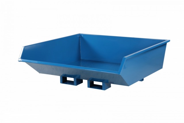 900L-1500KG Lavtbyggende tippcontainer