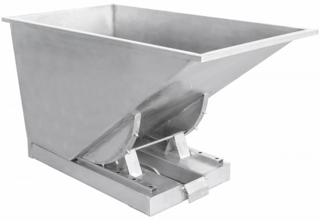 Tippcontainer 600L-Rostfri 304