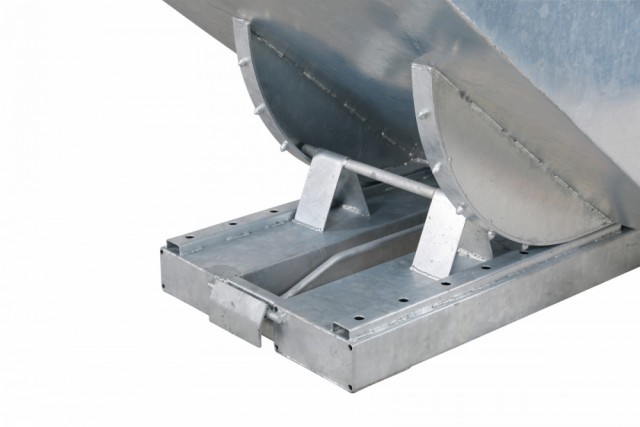 Tippcontainer 1100L, Galvaniserad