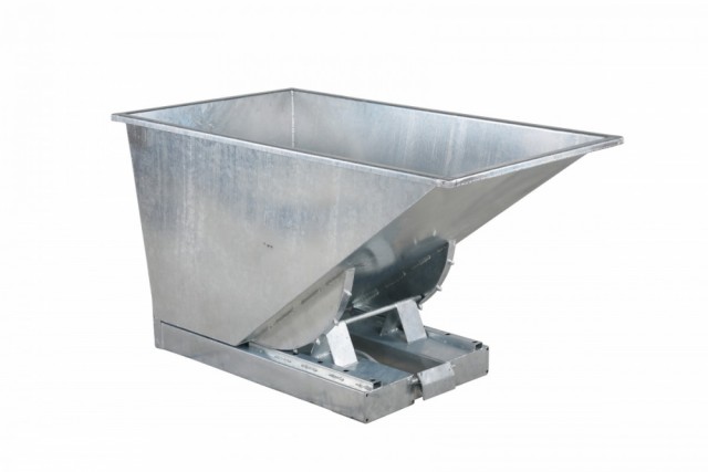 Tippcontainer 600L, Galvaniserad