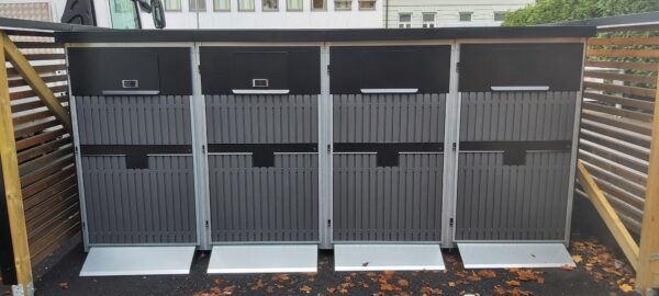 4x660L Beholderskap Kompositt