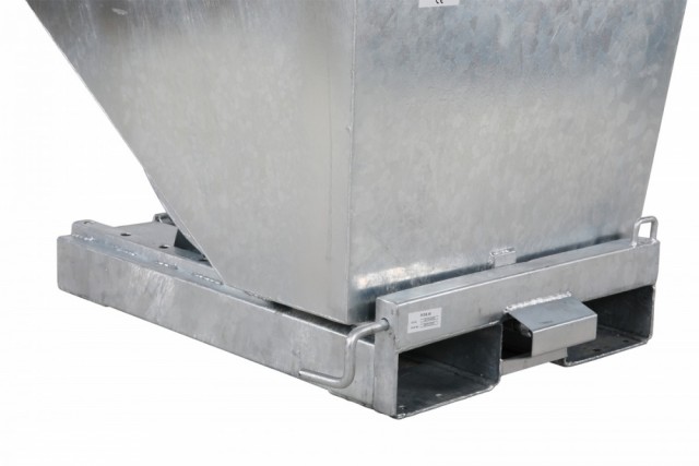 Tippcontainer 300L-Galvanisert