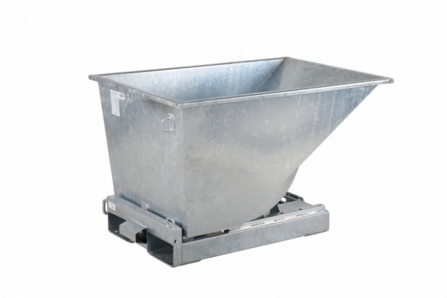 Tippcontainer 300L-Galvanisert
