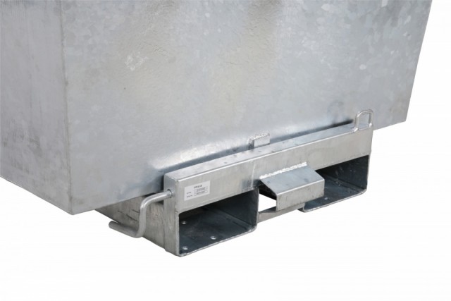 Tippcontainer 900L, Galvaniserad