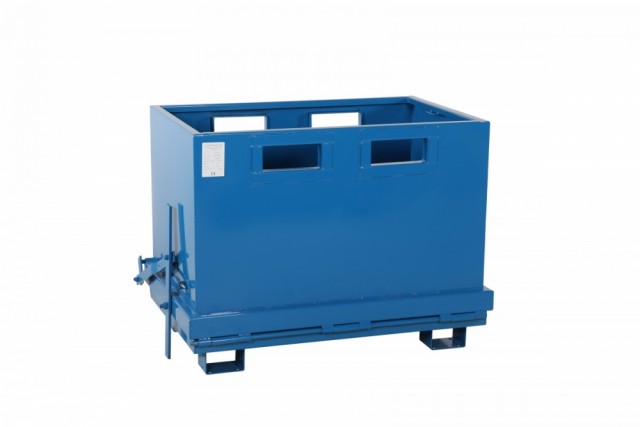 700L-800KG Bunntømmende container