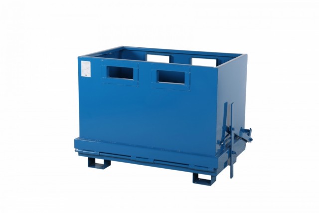 700L-800KG Bunntømmende container