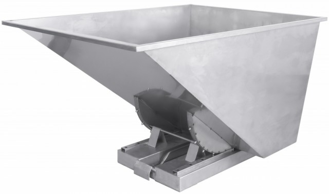 Tippcontainer 1100L-Rostfri 316