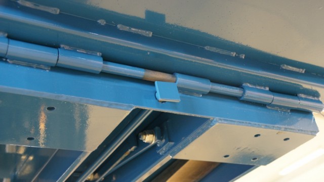 750L-1500KG Lavtbyggende tippcontainer 