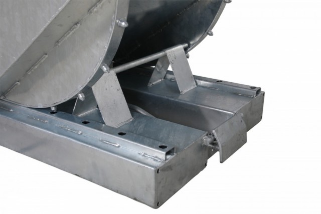 Tippcontainer 600L, Galvaniserad