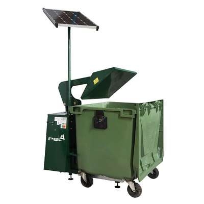 PEL 1100 Beholderpresse - ECO-NOR AS - Solcelleutgave