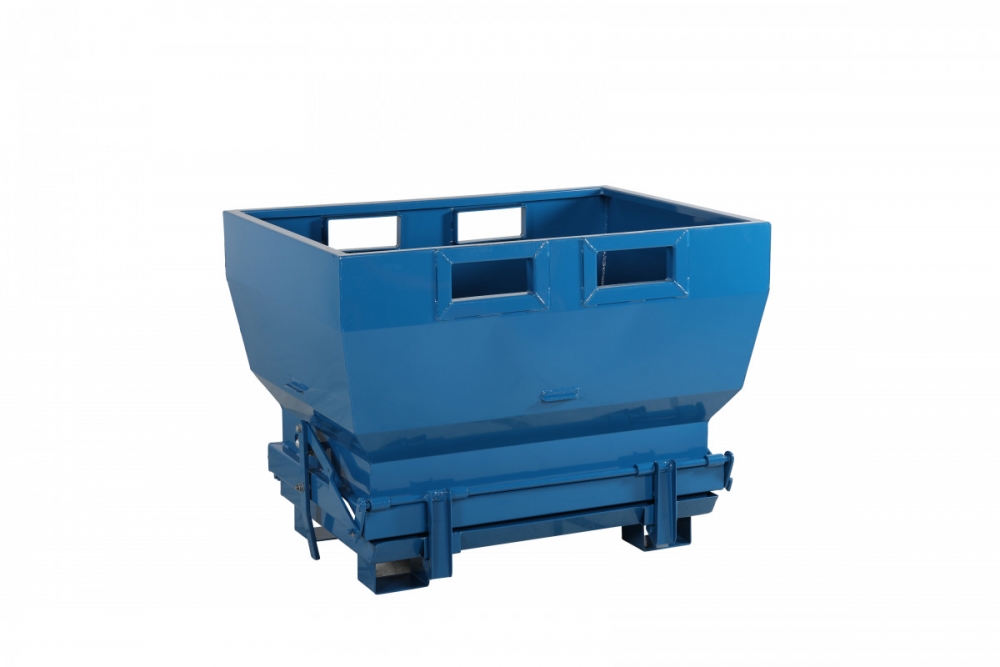 700L-1000KG Bunntømmende container