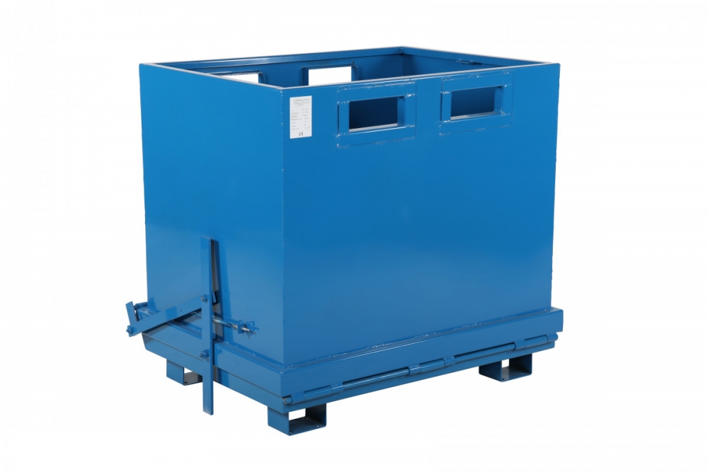 1000L-800KG Bunntømende container