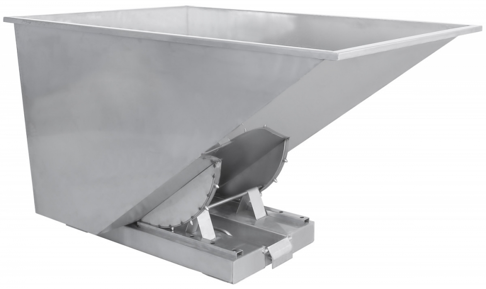 Tippcontainer 1100L-Rostfri 316