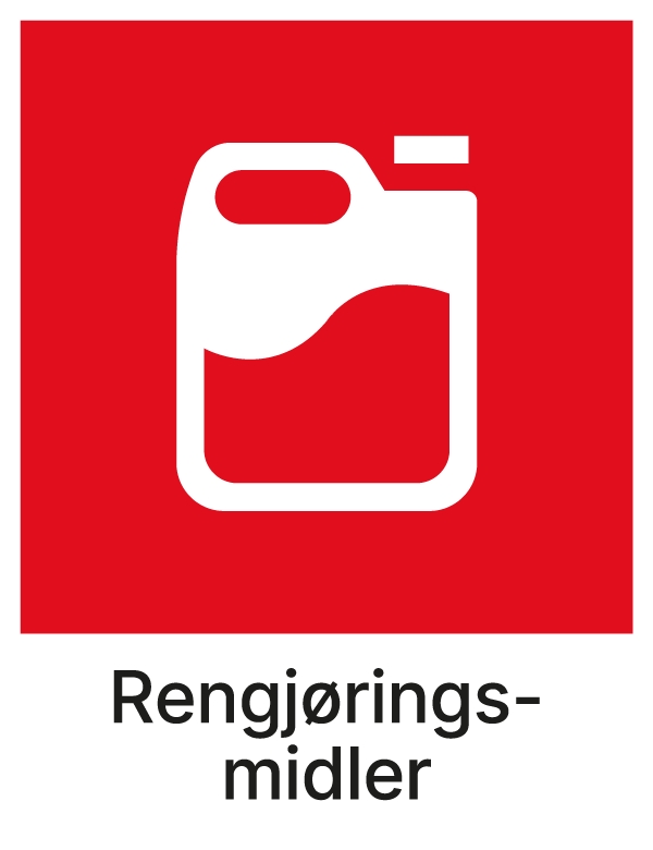 Sorteringsmerke Rengjøringsmidler - ECO-NOR AS