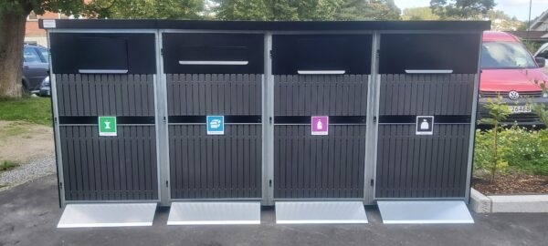4x660L Beholderskap Kompositt