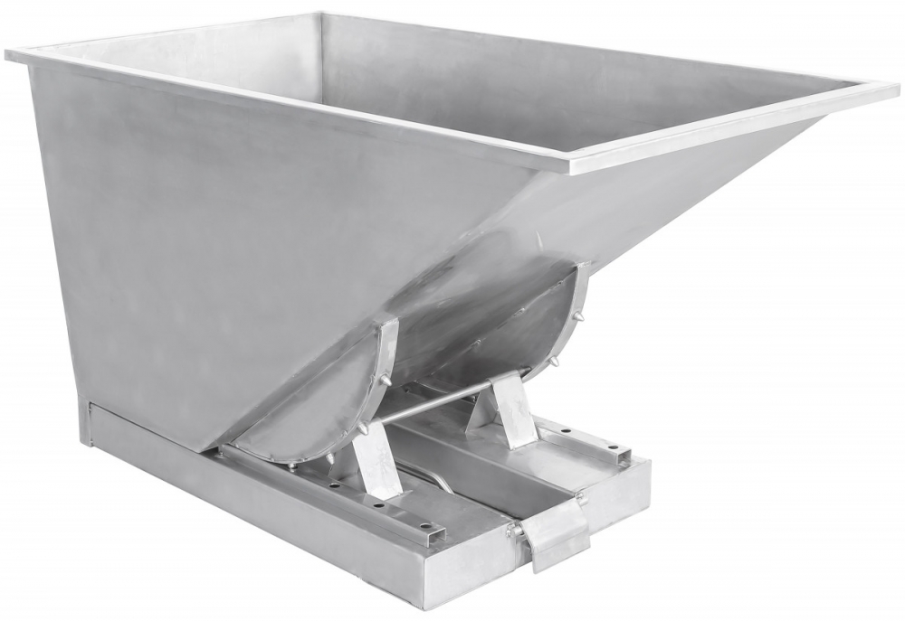 Tippcontainer 600L-Rostfri 304