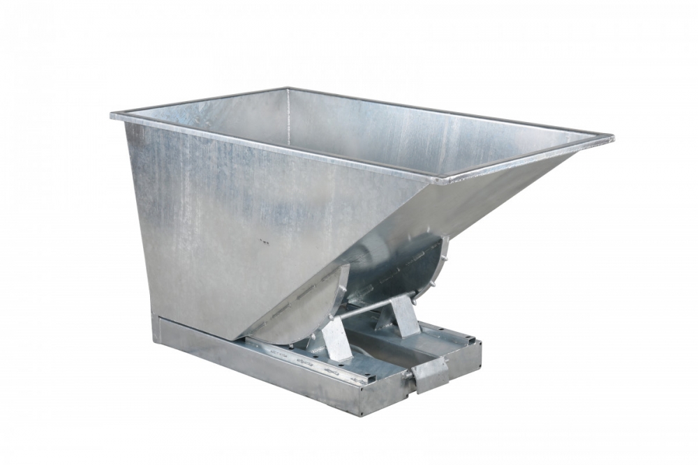 Tippcontainer 600L, Galvaniserad