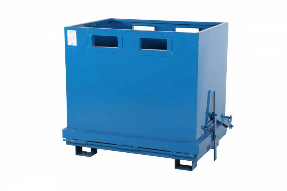 1000L-800KG Bunntømende container