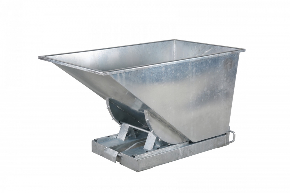 Tippcontainer 600L, Galvaniserad