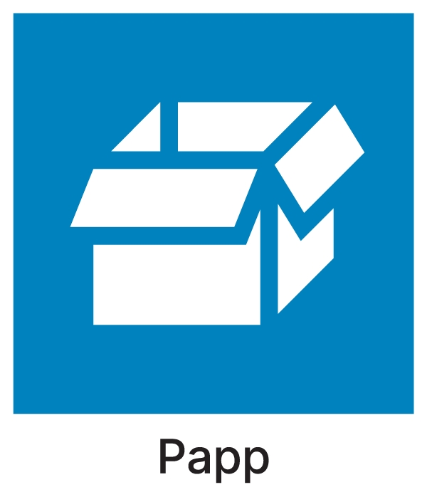 Sorteringsmerke Papp - ECO-NOR AS
