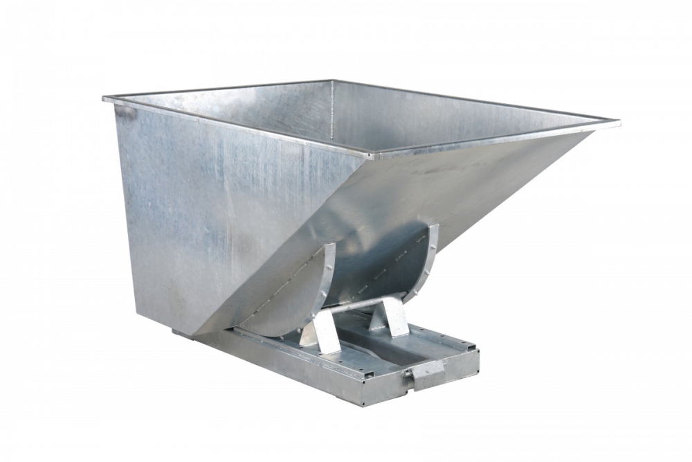Tippcontainer 1100L, Galvaniserad