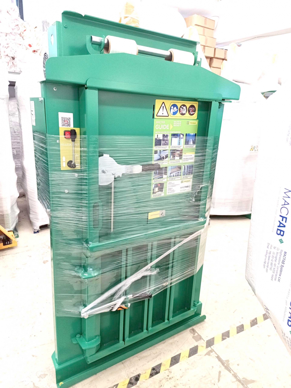 MacFab 75 selges til redusert pris pga mindre fraktskade - ECO-NOR AS