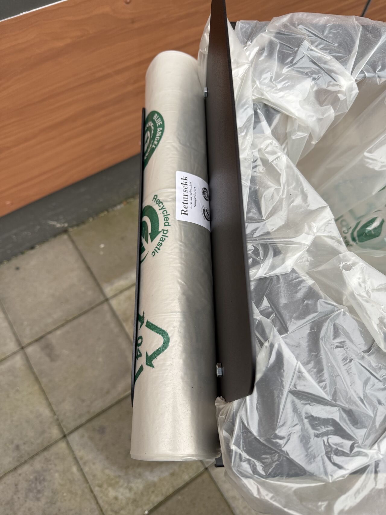 Holder for sekkerull og fraksjonsmerker