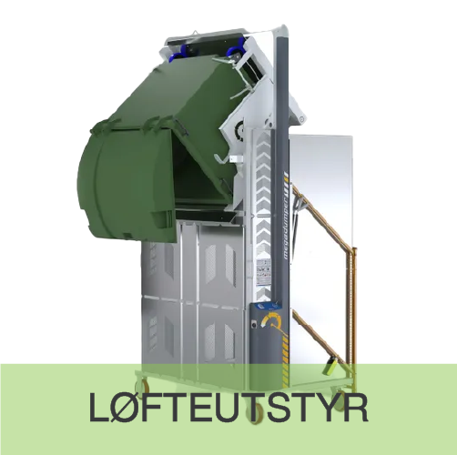 Løfteutstyr - jekketraller - Løftevender - beholderløfter - ECO-NOR AS